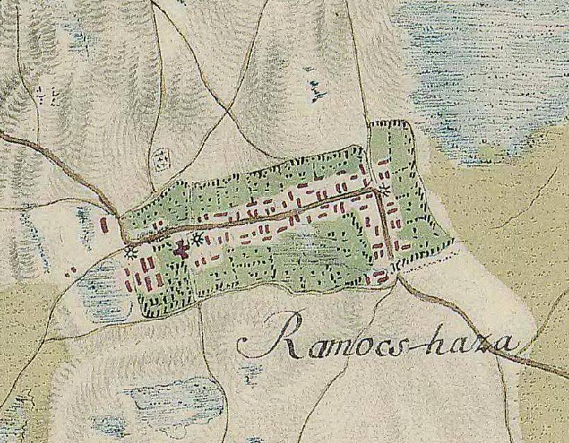 Ramocsaháza a XVII. század végén